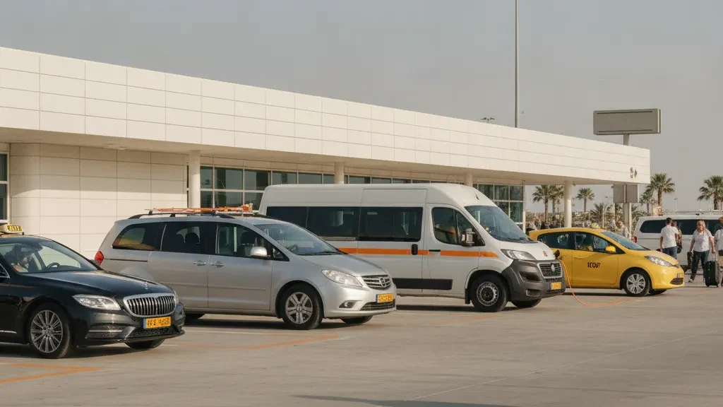 מוניות בנתב"ג - סוגי רכבים זמינים בשדה התעופה בן גוריון